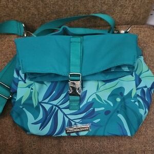 Samantha Brown Tropical Teal Lunch Bag